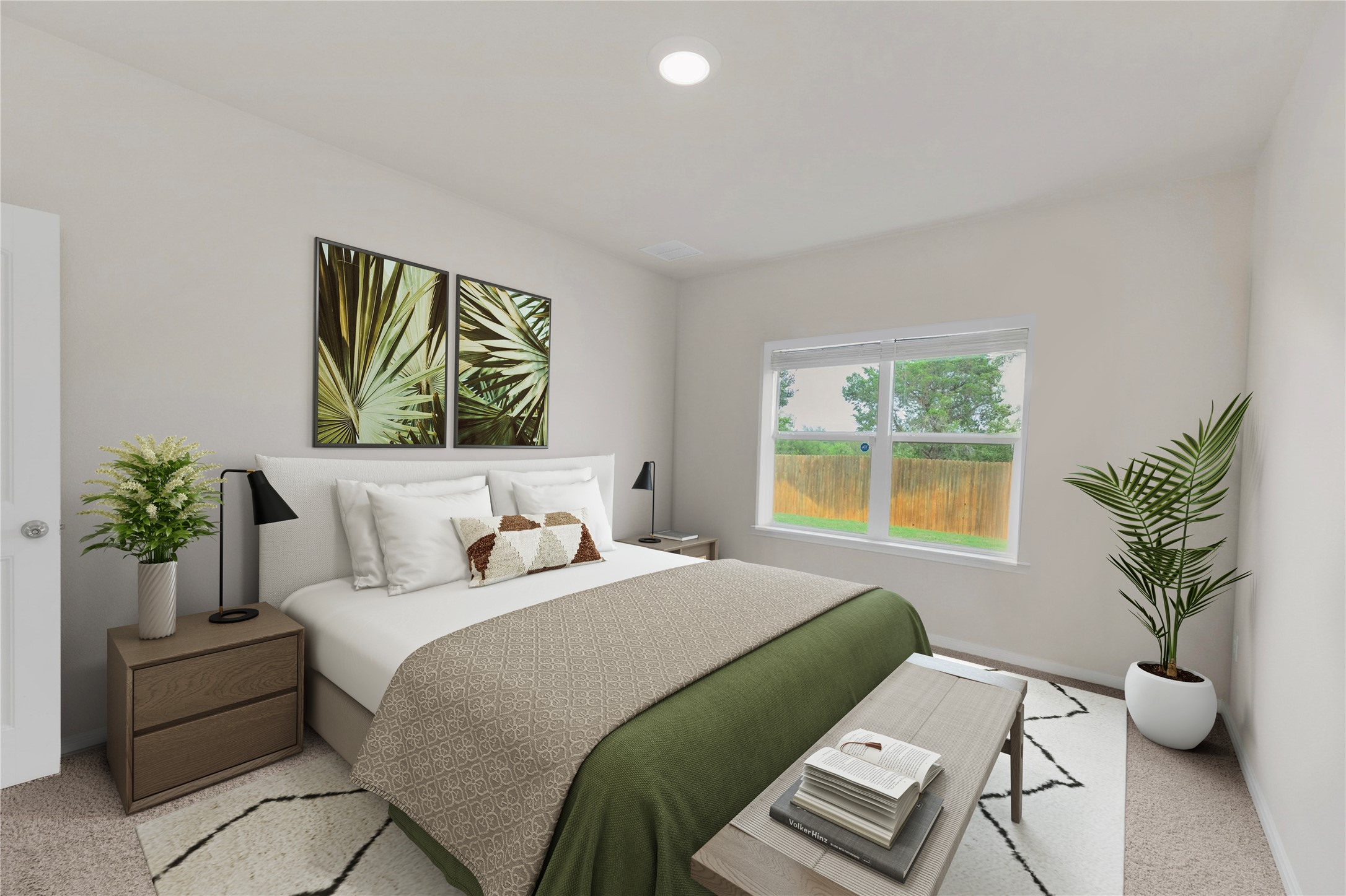 2900 Tweedy Trail Pflugerville, TX 78660 - Photo 10 of 33 Bedroom with light colored carpet and baseboards