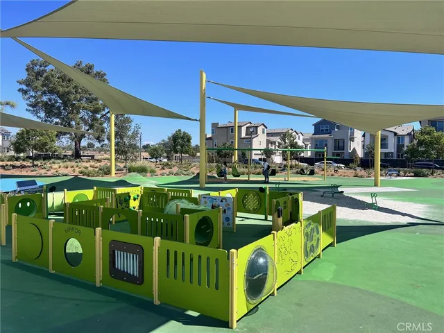 a view of outdoor space with seating