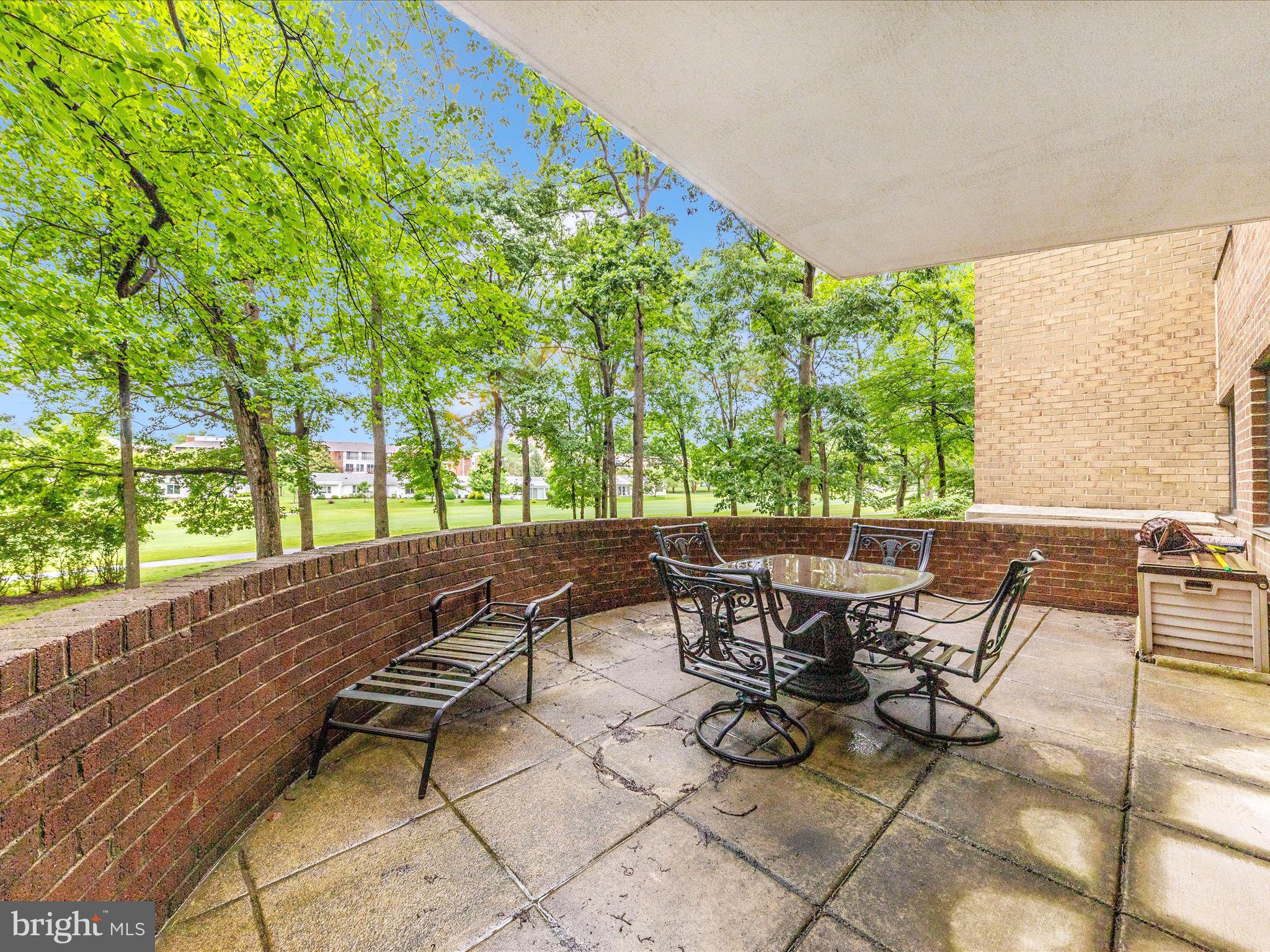 15101 Interlachen Drive, Unit 1116 Silver Spring, MD 20906 - Photo 29 of 78 a patio with table and chairs