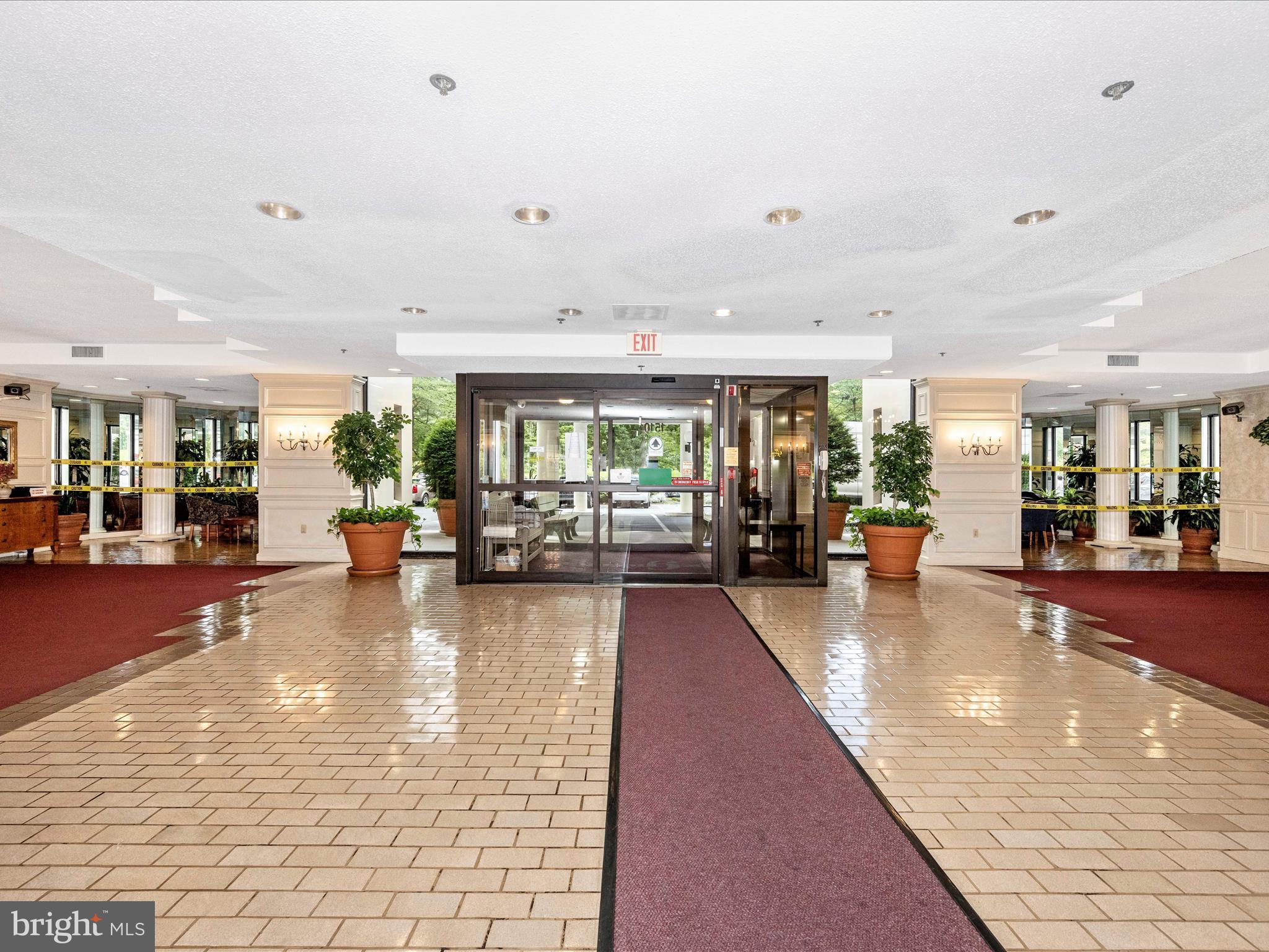 15101 Interlachen Drive, Unit 1116 Silver Spring, MD 20906 - Photo 41 of 78 a view of a living room and kitchen