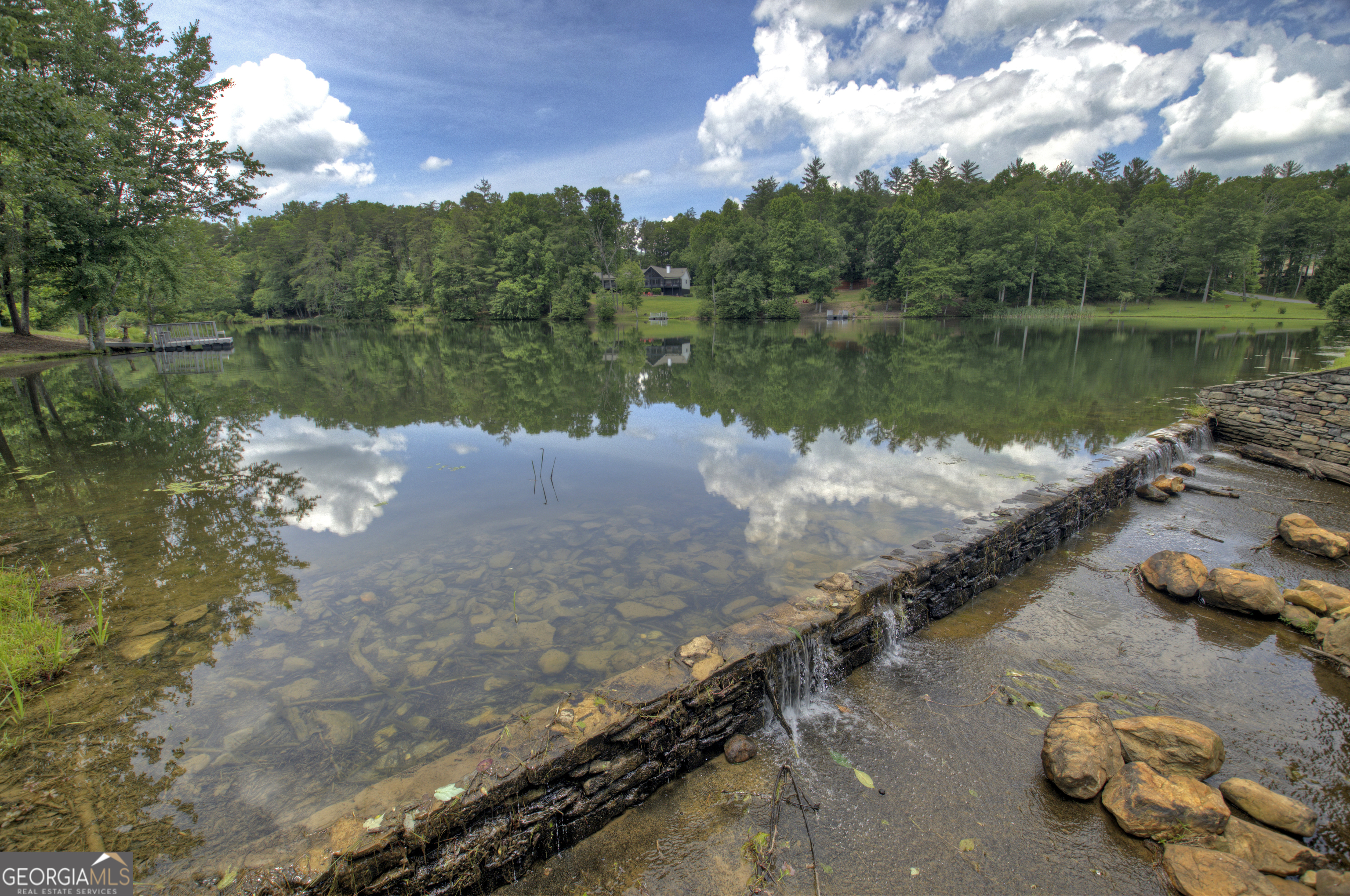 Lot 132 Fox Cove Road, Unit 132 Blairsville, GA 30512 - Photo 31 of 41 a view of a lake in between two chairs