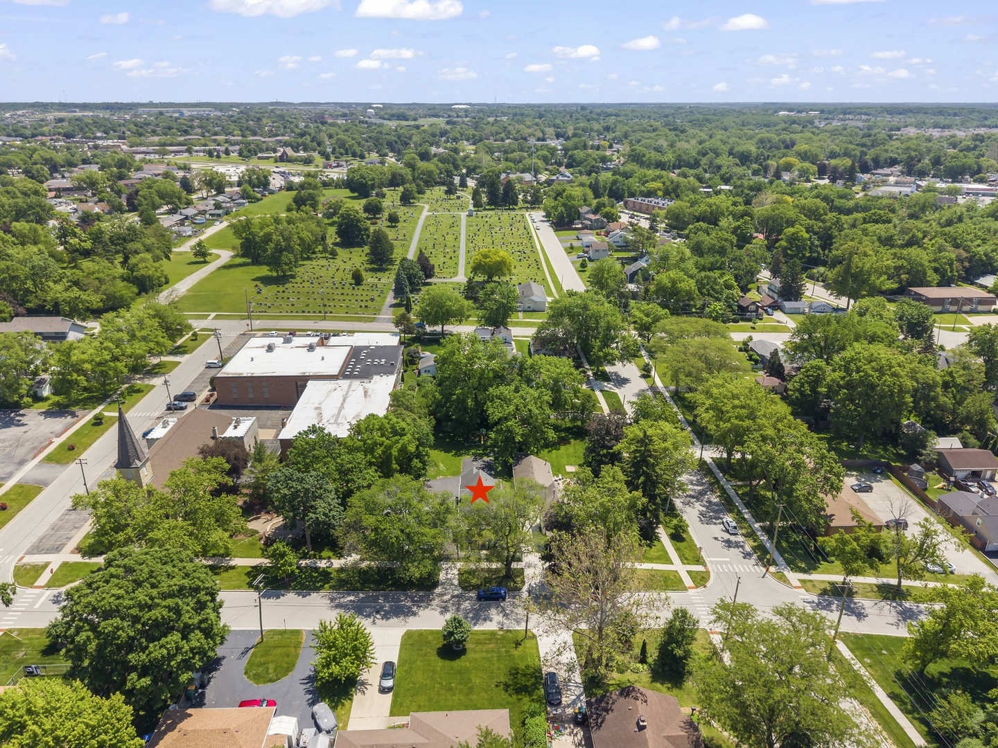 520 South Jefferson Street Lockport, IL 60441 - Photo 25 of 31 an aerial view of multiple house