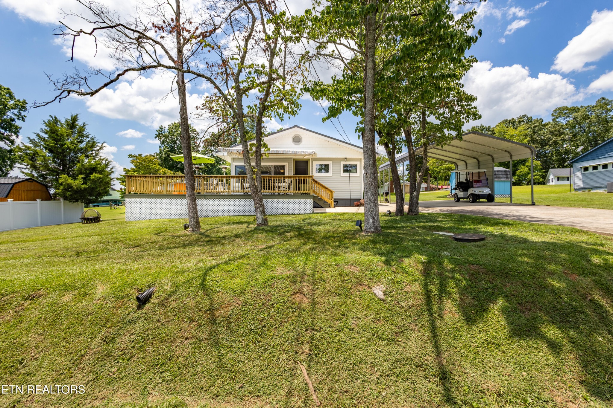 1595 Wa Ni Village Road Rutledge, TN 37861 - Photo 23 of 23 a house view with swimming pool in front of it
