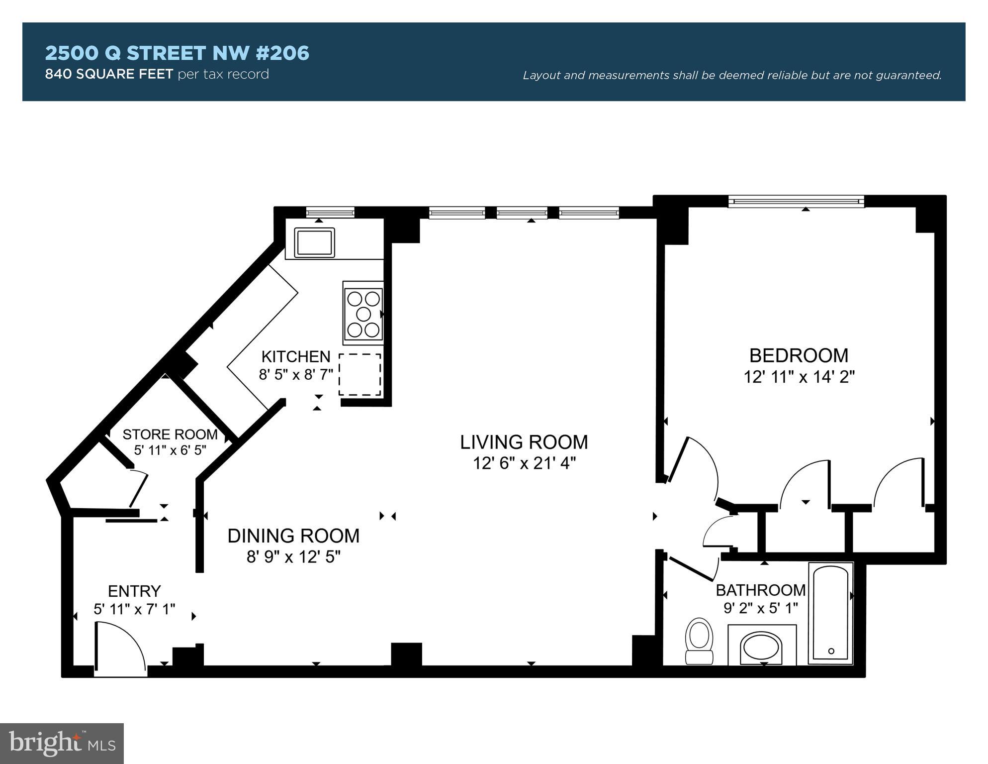 2500 Q Street Northwest, Unit 206 Washington, DC 20007 - Photo 21 of 21