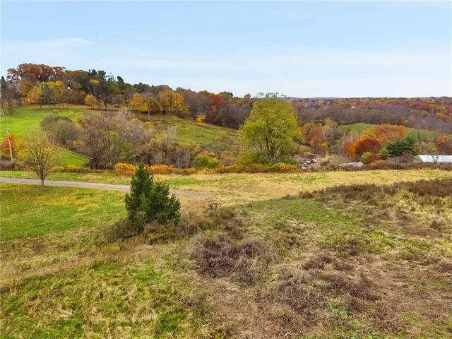 a view of an ocean and mountain