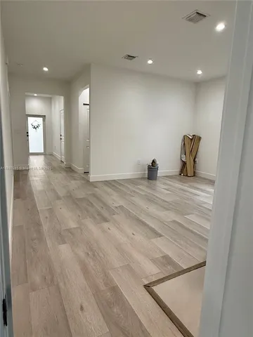 a view of empty room