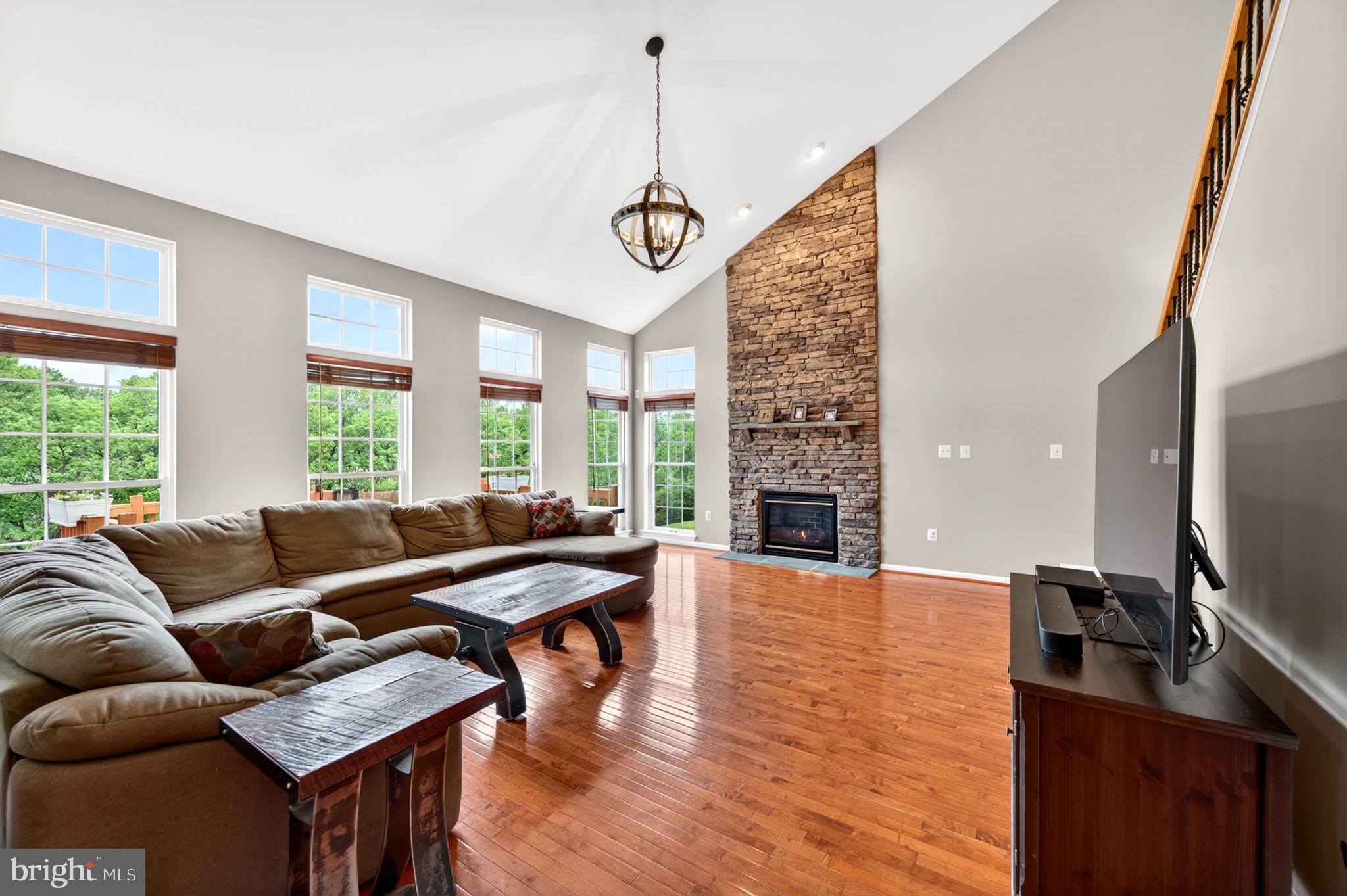 8 North Pointe Terrace Middletown, MD 21769 - Photo 10 of 74 a living room with furniture fireplace and flat screen tv