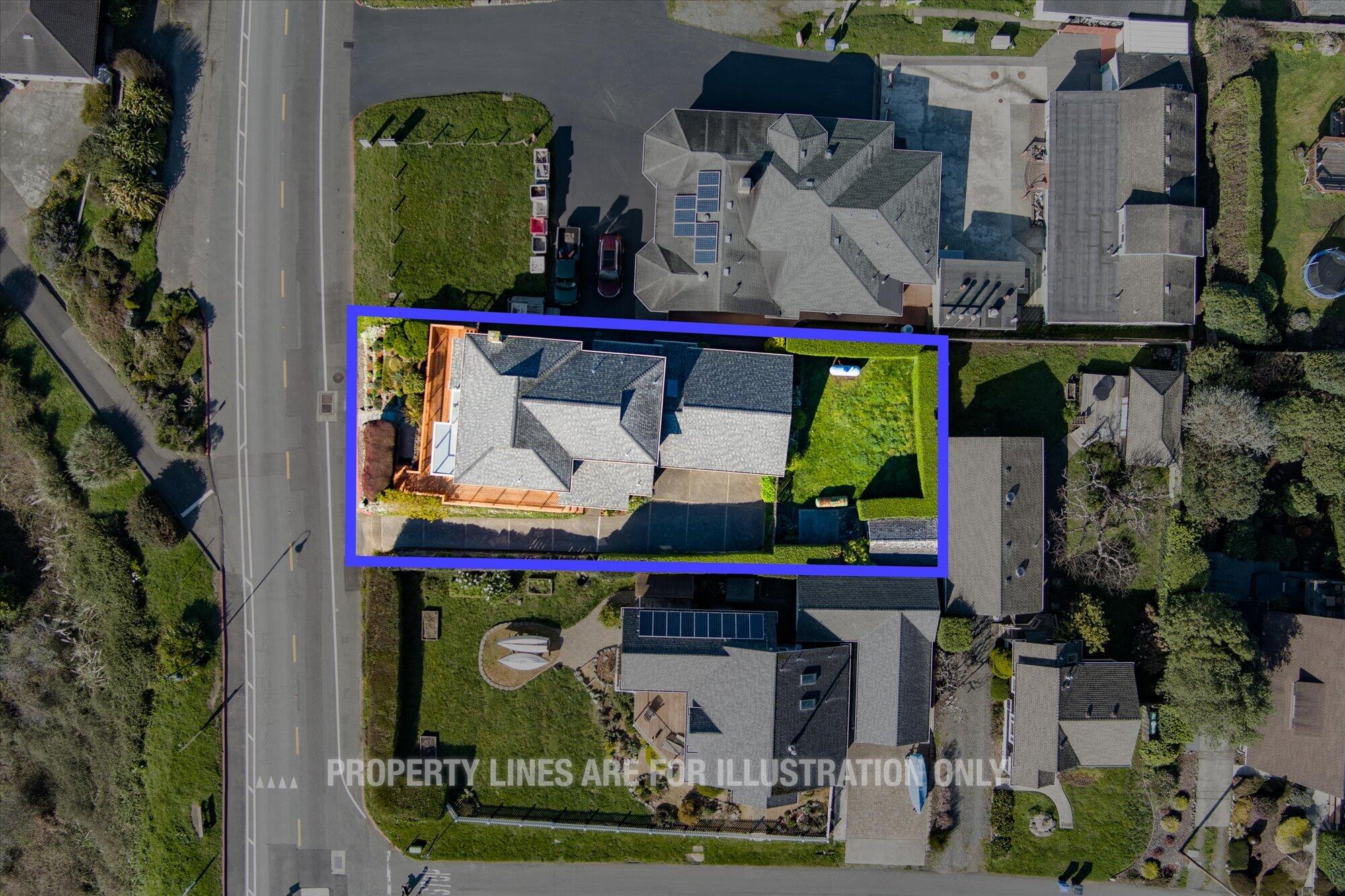 730 Edwards Street Trinidad, CA 95570 - Photo 58 of 73 Drone Photo shows entire property