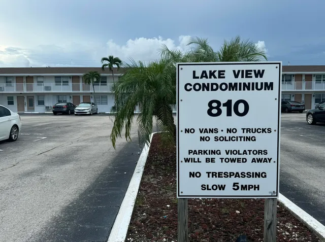 a sign on the side of a building