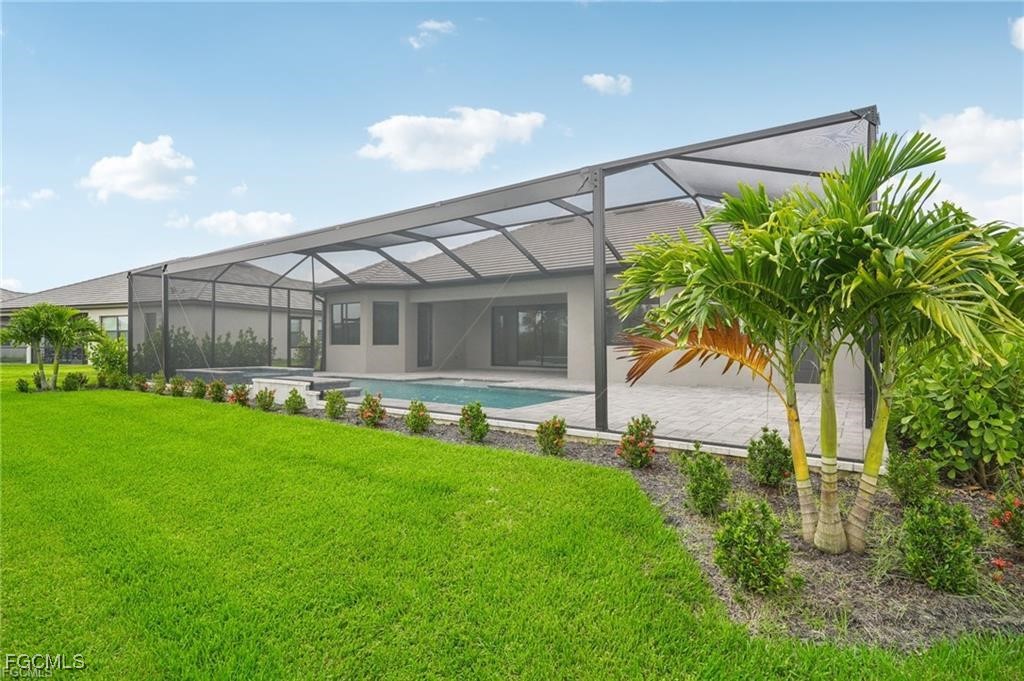 11674 Russet Trail Fort Myers, FL 33913 - Photo 30 of 47 a front view of a house with garden