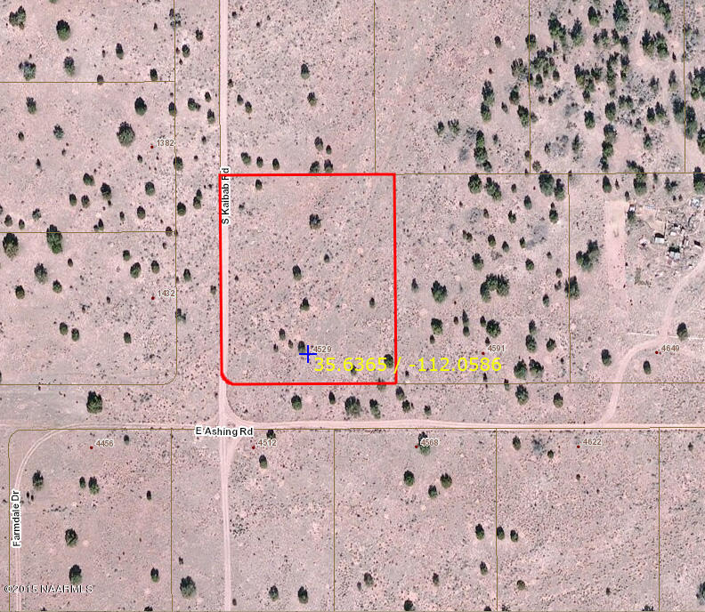 4529 East Ashing Road Valle, AZ 86046 - Photo 8 of 9 Bird's Eye View