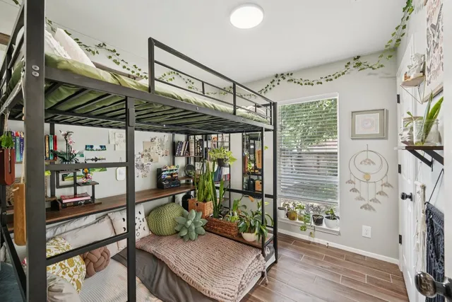 a outdoor living space with furniture