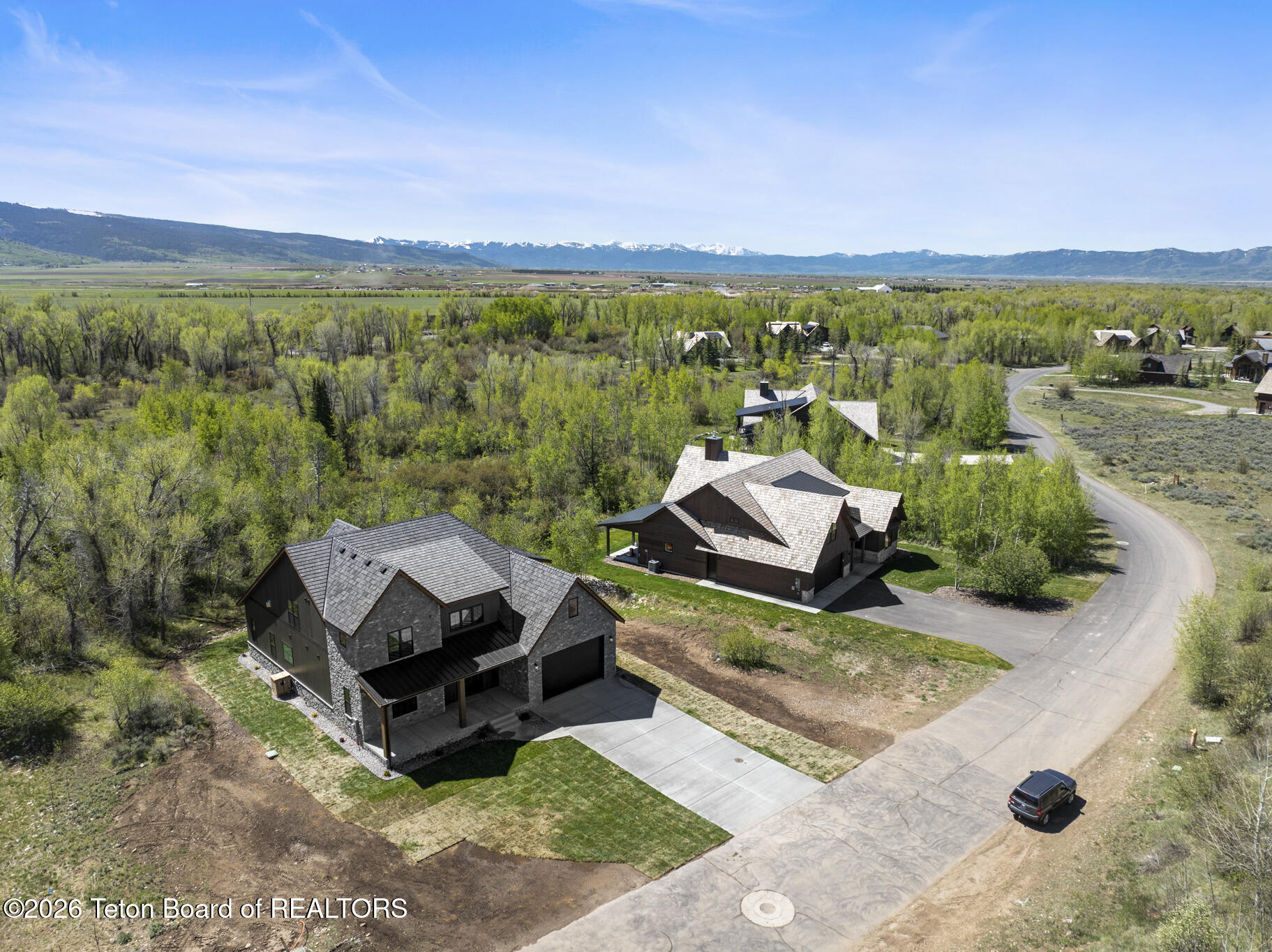 1817 Telemark Trail Driggs, ID 83422 - Photo 73 of 74 72 Aerial