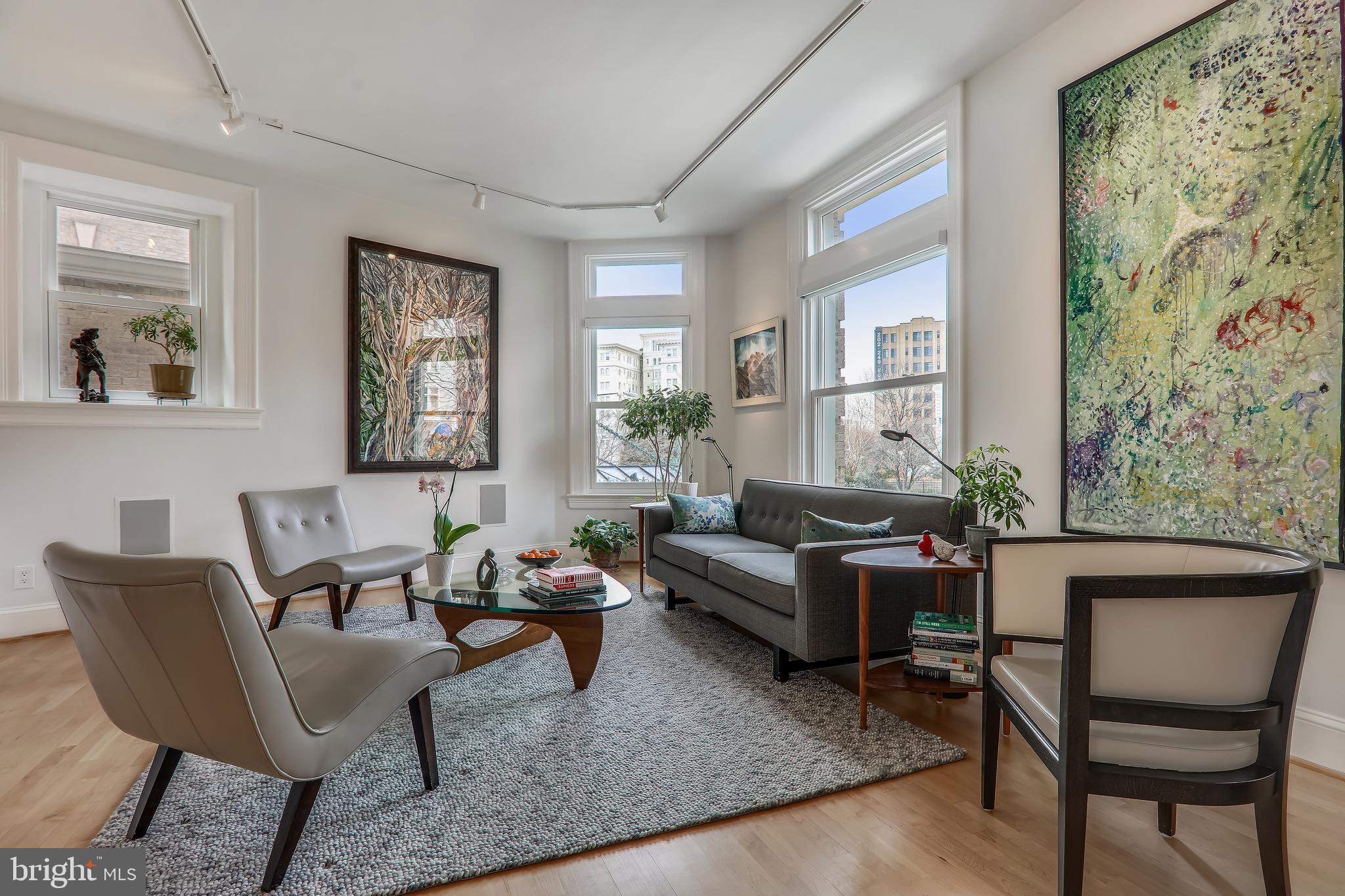 2022 Columbia Road Northwest, Unit 112 Washington, DC 20009 - Photo 11 of 41 High ceilings add volume
