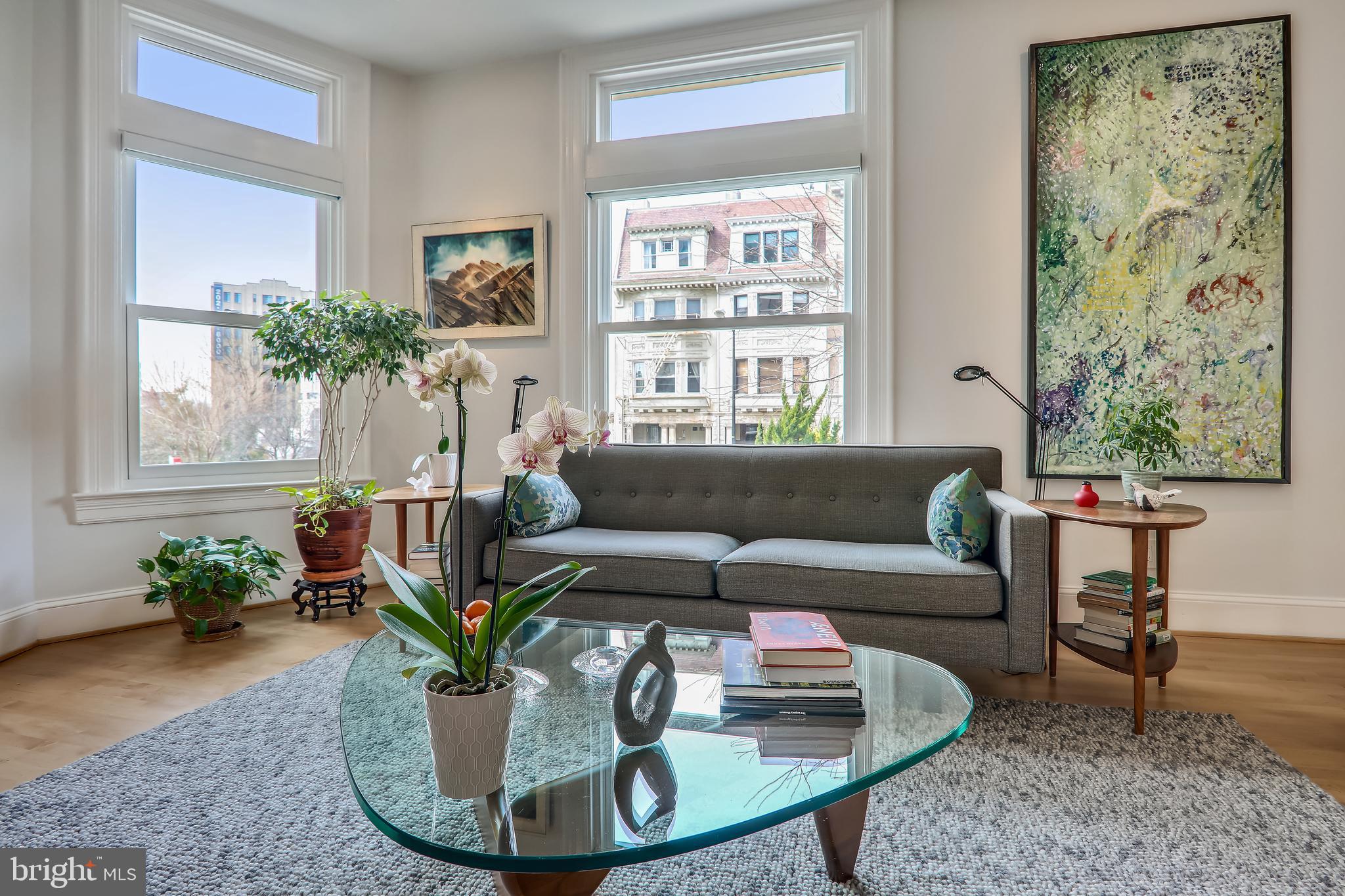 2022 Columbia Road Northwest, Unit 112 Washington, DC 20009 - Photo 13 of 41 Terrific views of Kalorama, and foliage