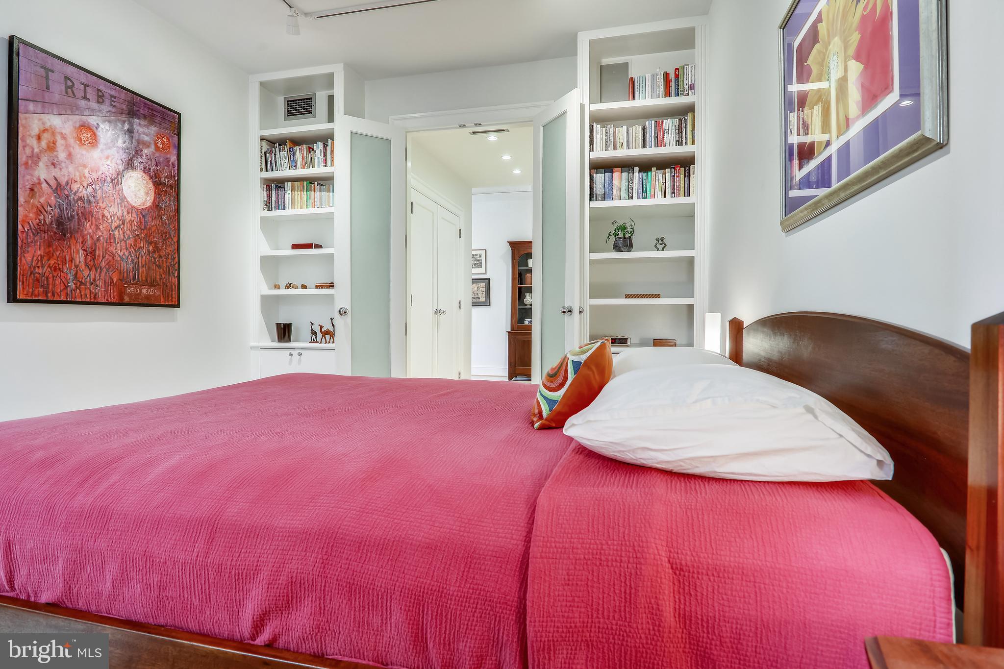2022 Columbia Road Northwest, Unit 112 Washington, DC 20009 - Photo 25 of 41 Bedroom w view to entry hall