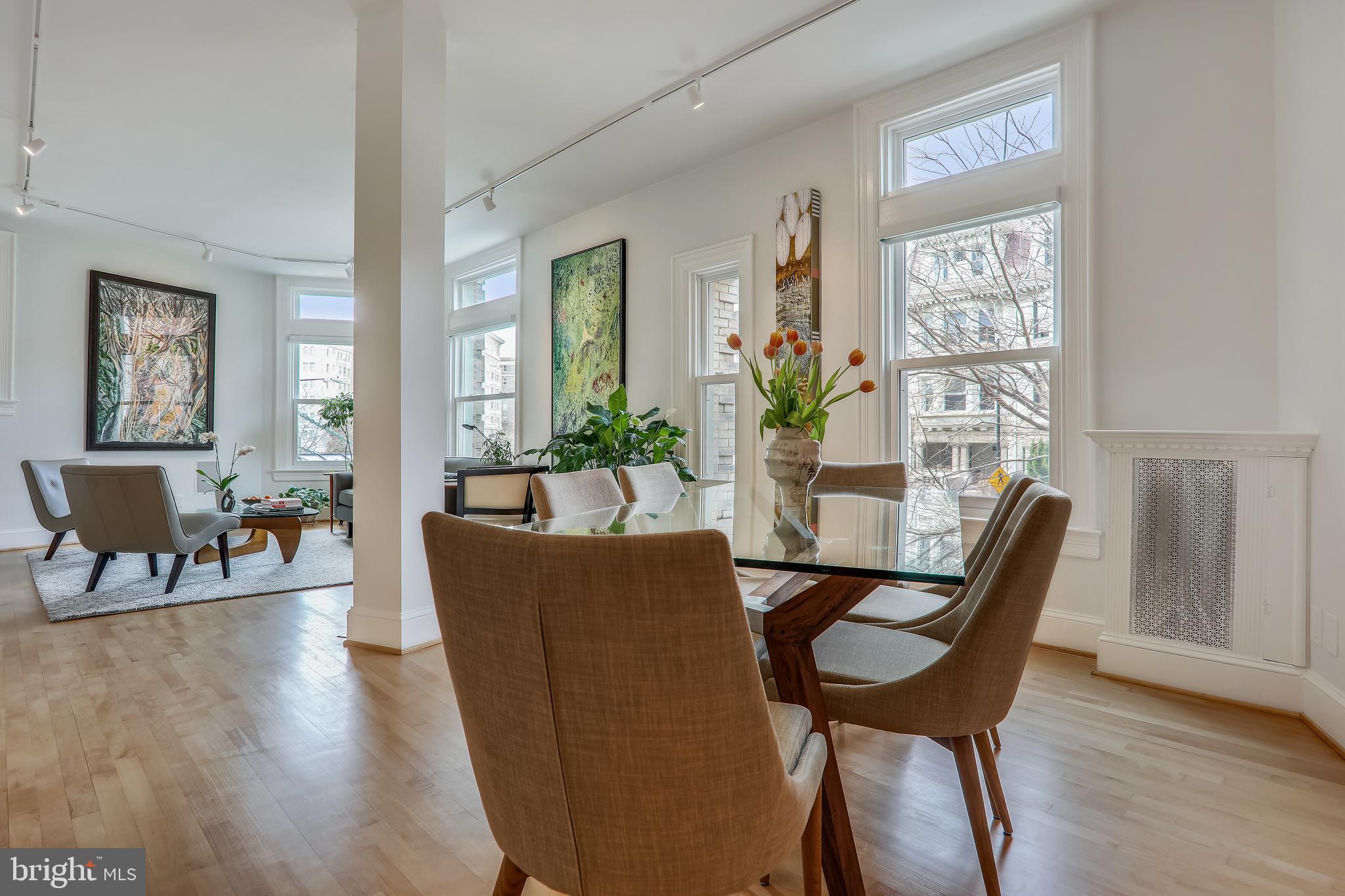2022 Columbia Road Northwest, Unit 112 Washington, DC 20009 - Photo 9 of 41 ...in a sleek, sophisticated open plan renovation