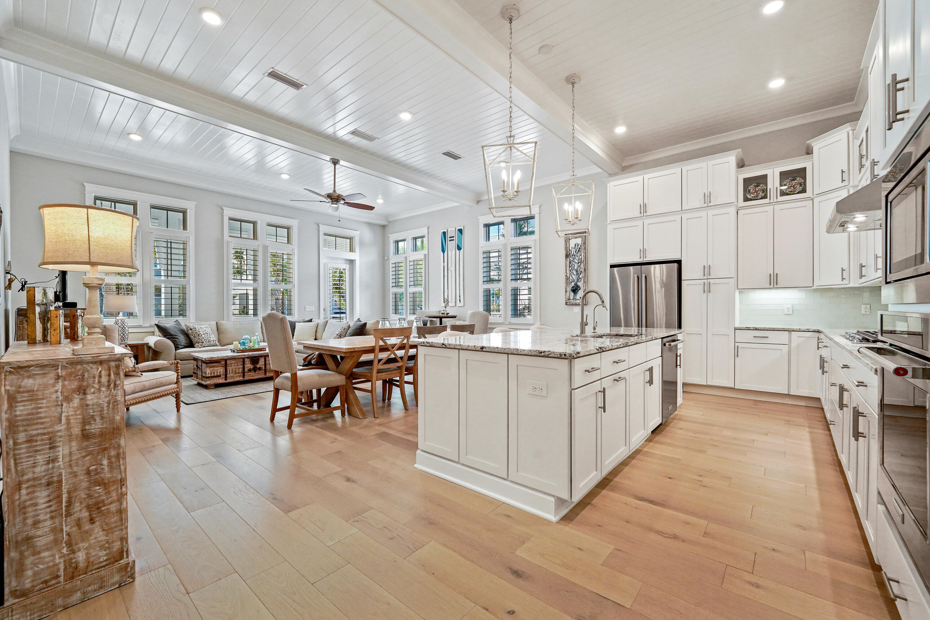 82 Siasconset Ln Inlet Beach Inlet Beach, FL 32461 - Photo 1 of 42 a large white kitchen with lots of counter top space