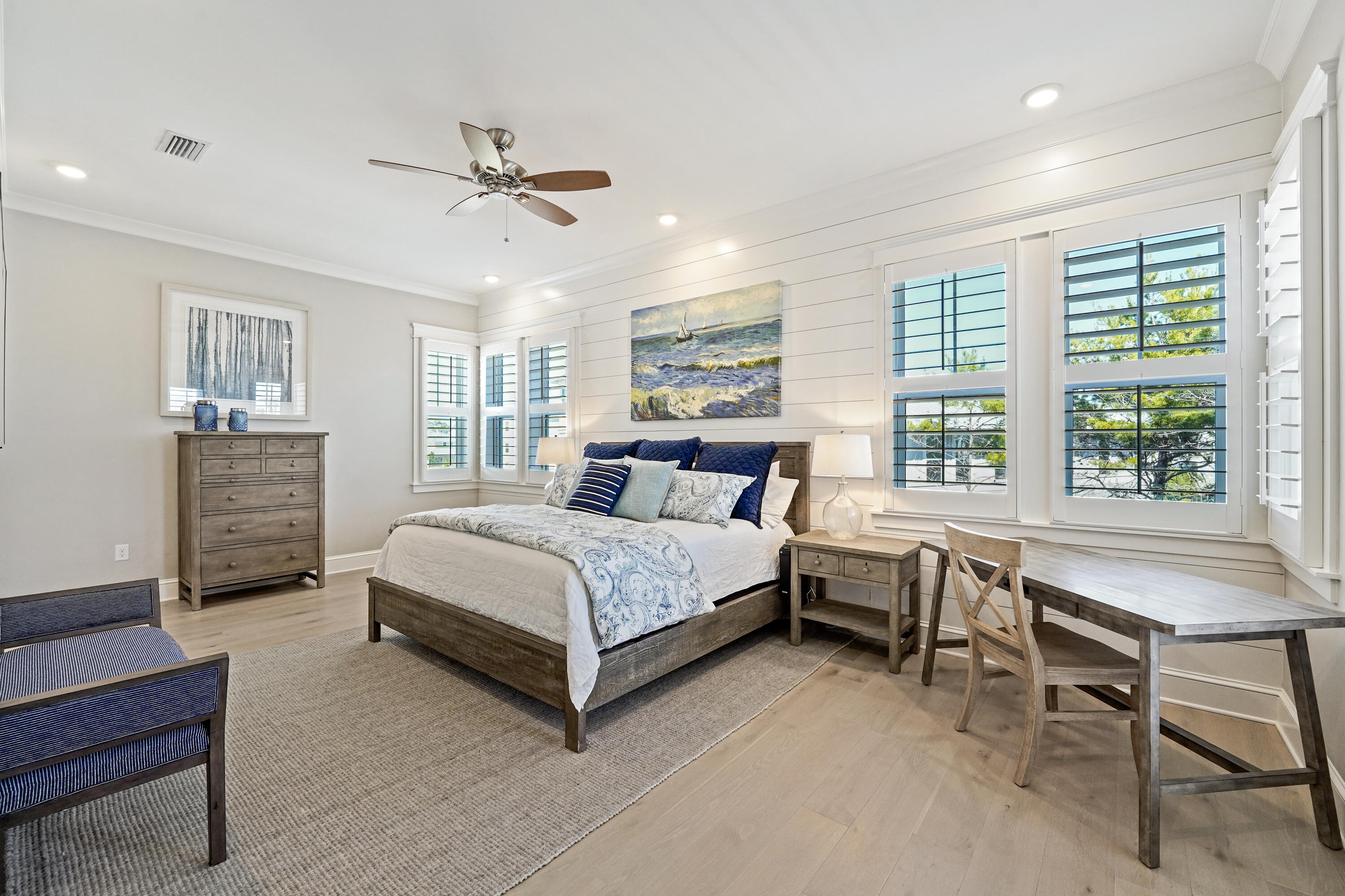 82 Siasconset Ln Inlet Beach Inlet Beach, FL 32461 - Photo 24 of 42 a bedroom with a bed window and a table