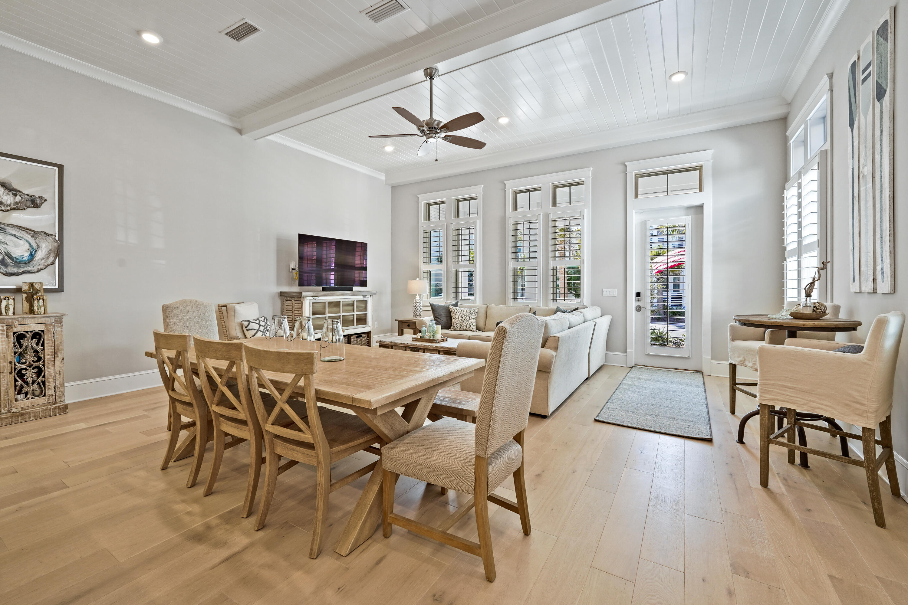 82 Siasconset Ln Inlet Beach Inlet Beach, FL 32461 - Photo 9 of 42 a view of a dining room with furniture window and wooden floor