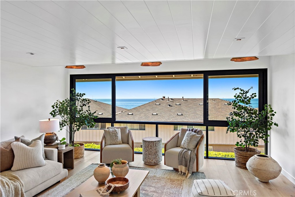 25 Blue Lagoon Laguna Beach, CA 92651 - Photo 6 of 53 a living room with furniture and potted plant
