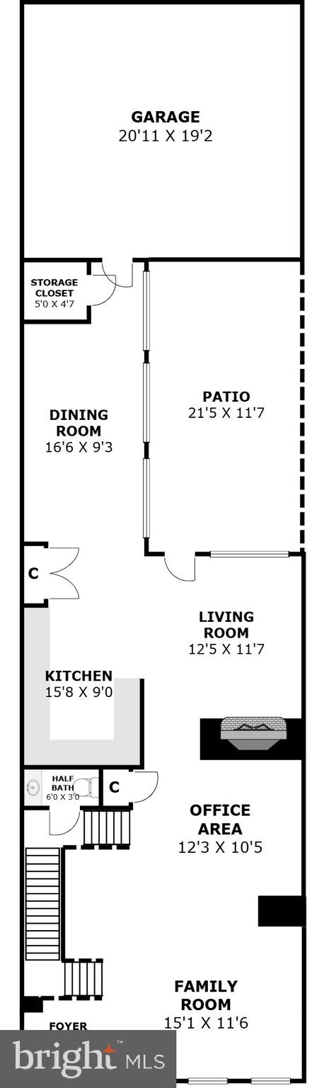 305 Hart Road Gaithersburg, MD 20878 - Photo 46 of 49 Floor Plan Main Level