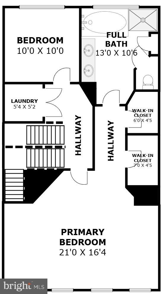 305 Hart Road Gaithersburg, MD 20878 - Photo 47 of 49 Floor Plan Upper Level
