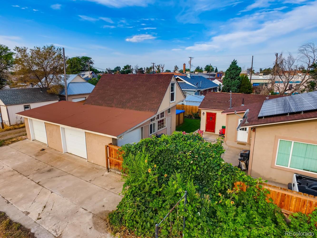 816 3rd Street Fort Lupton, CO 80621 - Photo 17 of 31 an aerial view of a house