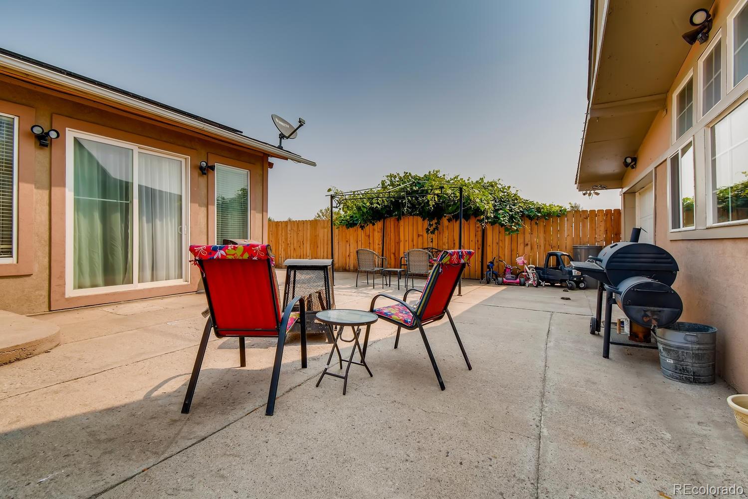 816 3rd Street Fort Lupton, CO 80621 - Photo 19 of 31 a patio with a table and chairs