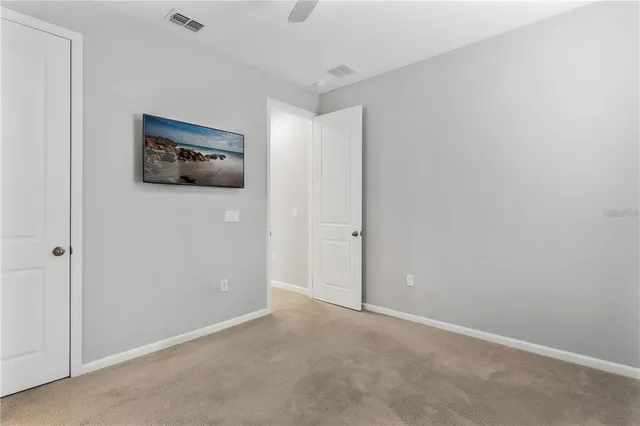 a view of empty room