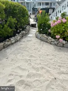 a view of a city with an ocean view