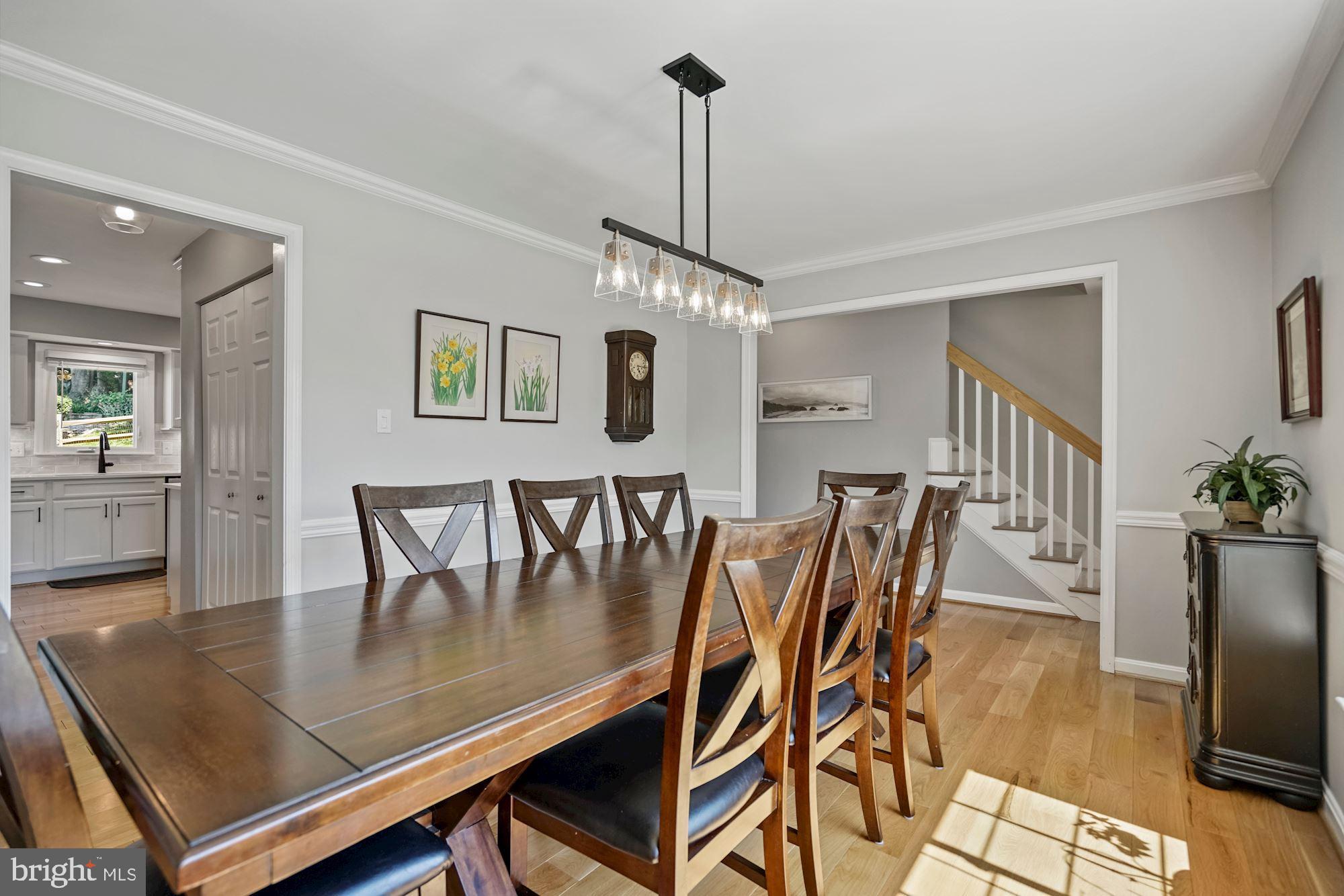 8810 Shadowlake Way Springfield, VA 22153 - Photo 12 of 41 Brand new 5-bulb pendant chandelier in bright DR