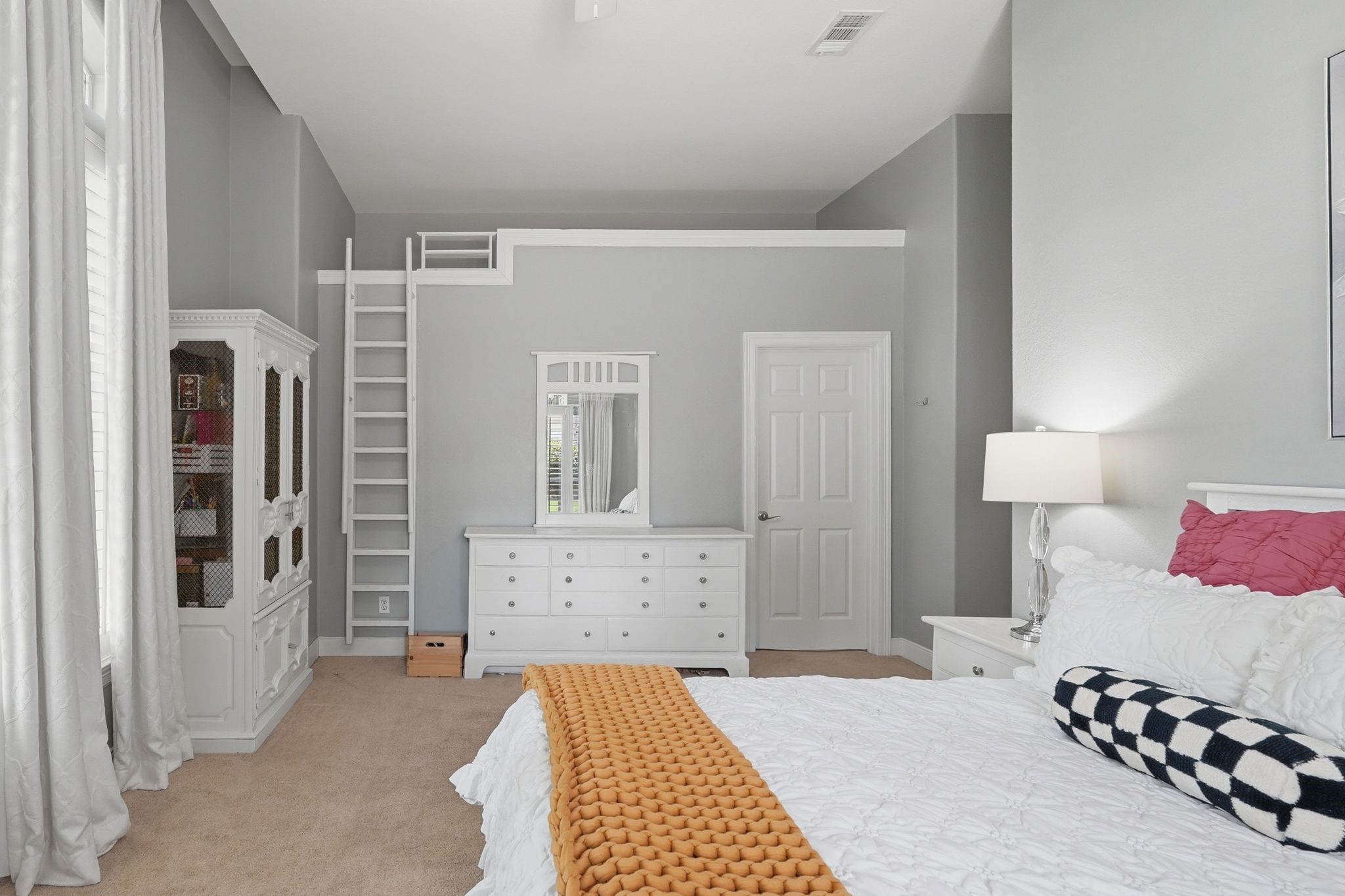 38 Highclere Park Drive Spring, TX 77379 - Photo 29 of 43 Can you believe this amazing bedroom and loft used to be a garage? This home has recreated amazing spaces!