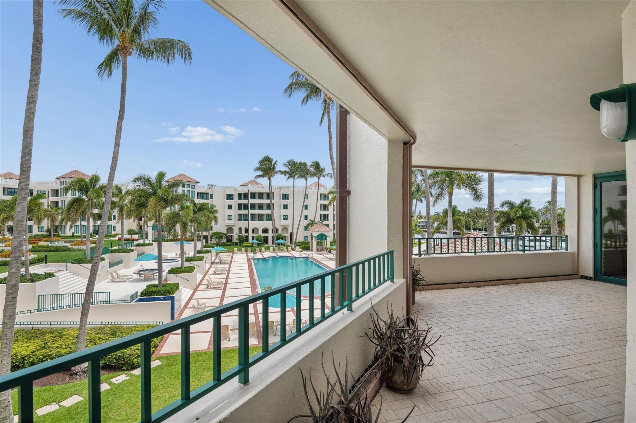 120 Southeast 5th Avenue, Unit 329 Boca Raton, FL 33432 - Photo 16 of 25 Large Tiled Balcony