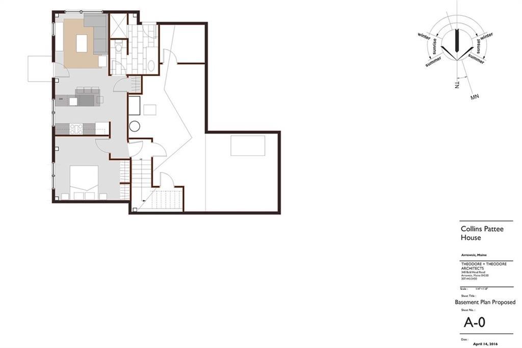 22 Collins Pattee Road Bath, ME 04530 - Photo 33 of 35 Proposed lower level re-design by...