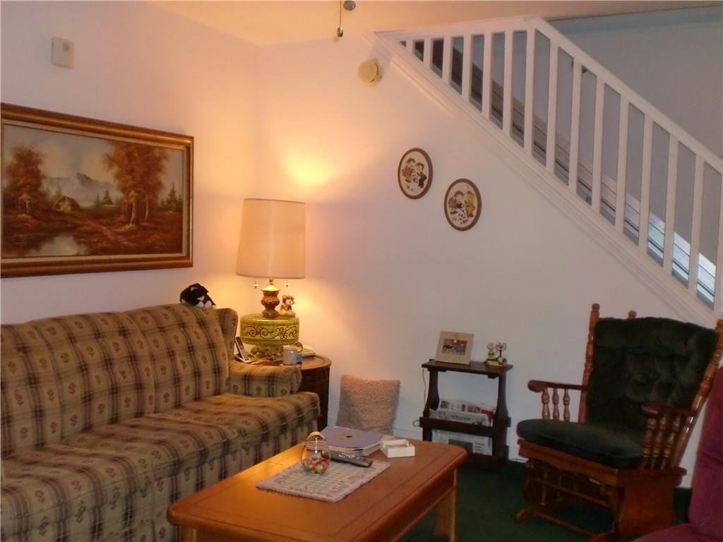 Open stairway to the second floor