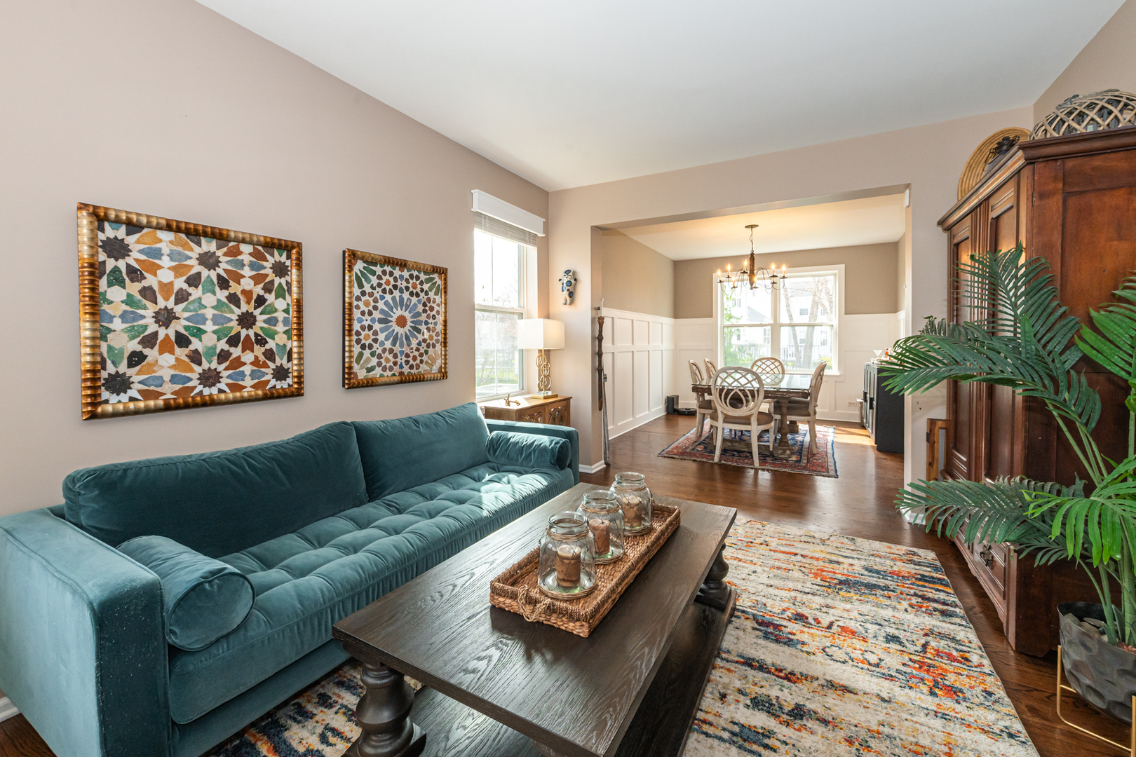 2440 Trailside Lane Wauconda, IL 60084 - Photo 10 of 64 a living room with furniture and a rug