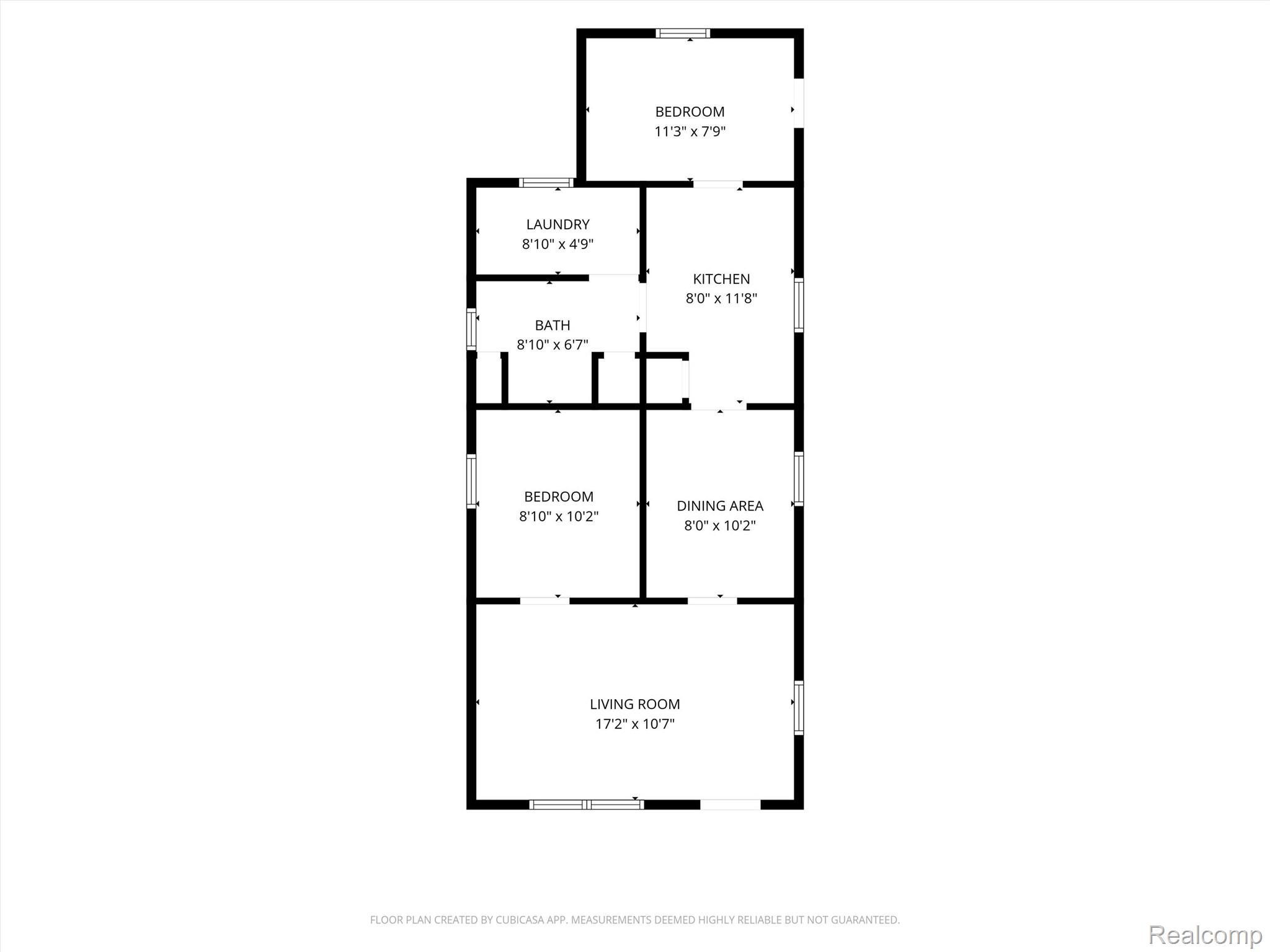 808 Corwin Court Pontiac, MI 48340 - Photo 34 of 34 Floor plan
