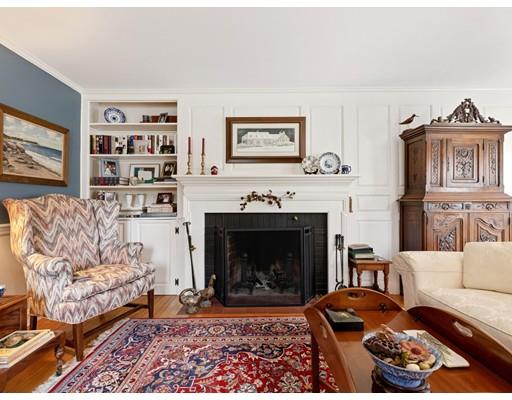 47 Kenilworth Road Wellesley, MA 02482 - Photo 4 of 25 a living room with furniture and a fireplace