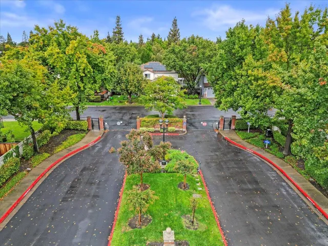 a view of a city with lots of trees