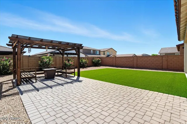 a view of outdoor space yard deck and patio
