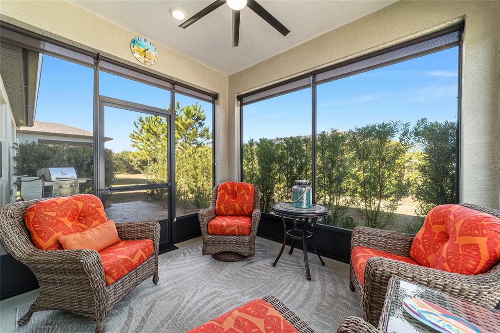 6382 Southwest 97th Terrace Road Ocala, FL 34481 - Photo 35 of 56 a outdoor living space with furniture and a potted plant