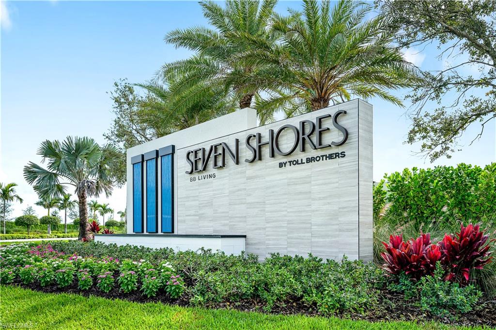9127 Wisteria Way Naples, FL 34114 - Photo 35 of 47 Seven Shores Community Entrance