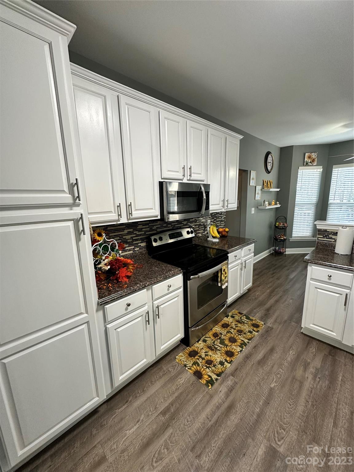 109 Windstone Drive Troutman, NC 28166 - Photo 6 of 22 a kitchen with sink a microwave and cabinets