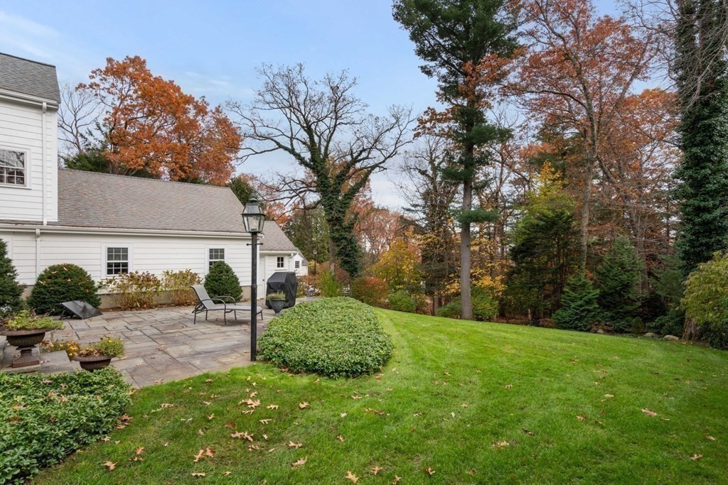31 Lathrop Road Wellesley, MA 02482 - Photo 25 of 27 a view of backyard with green space