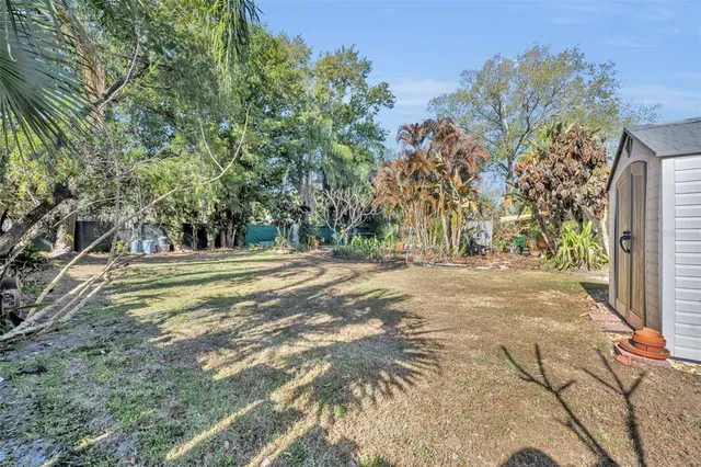 a view of outdoor space with trees