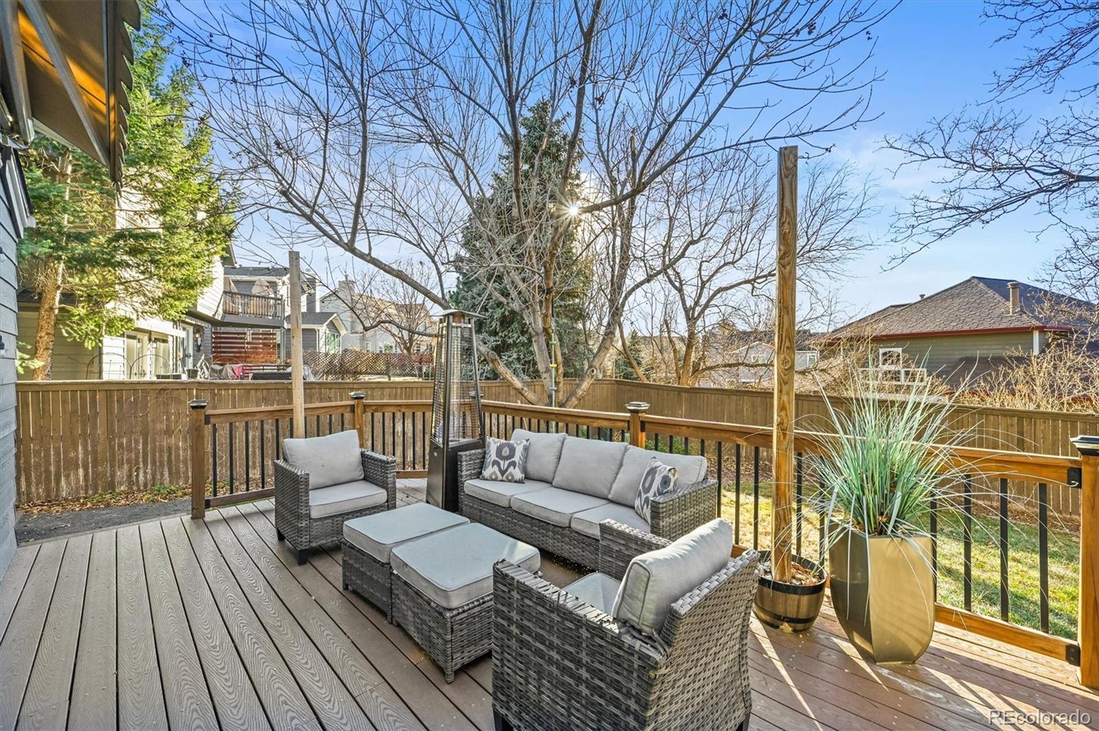 2249 Weatherstone Circle Highlands Ranch, CO 80126 - Photo 16 of 46 a view of outdoor space with seating space