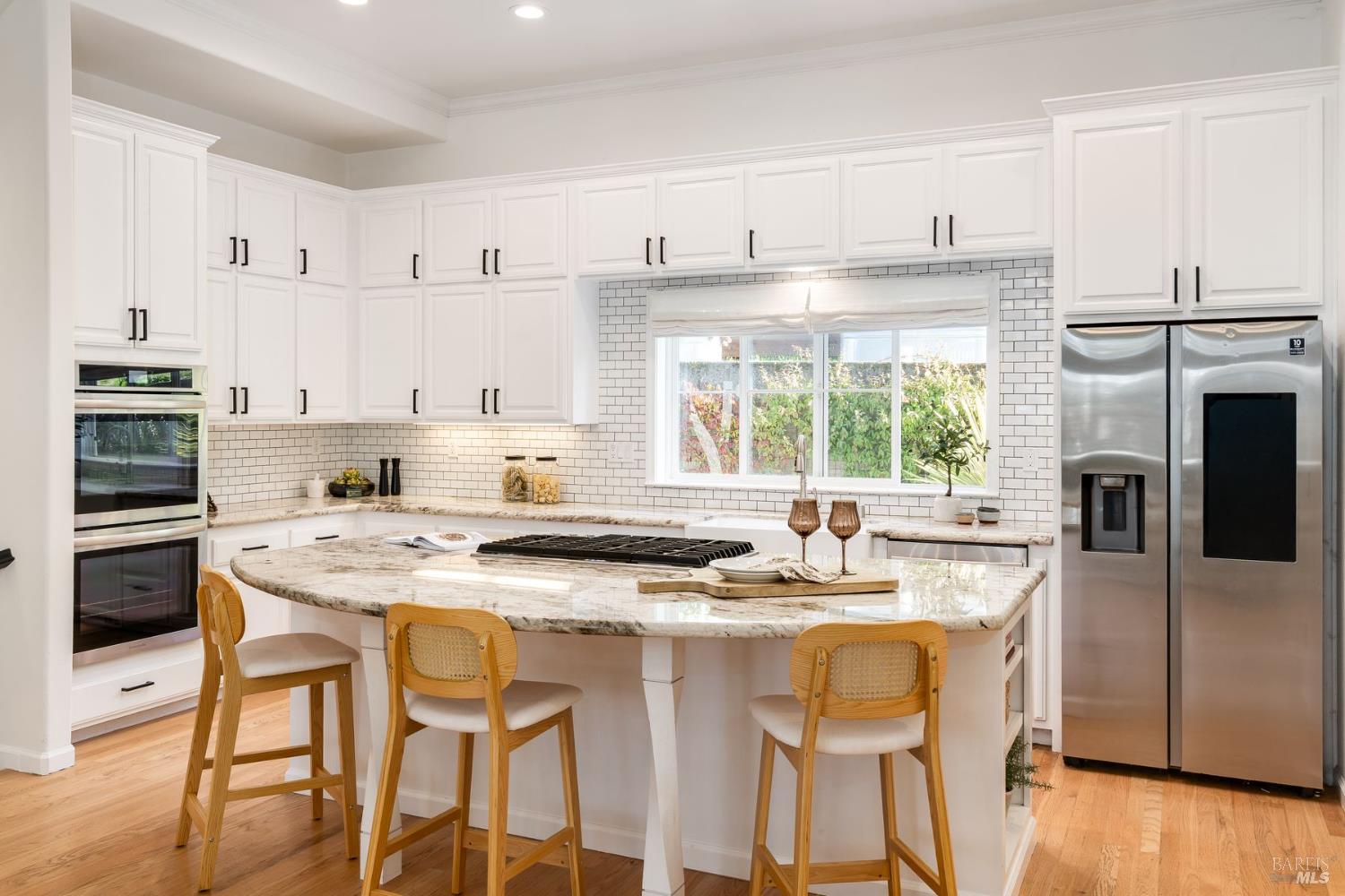 384 Arabian Way Healdsburg, CA 95448 - Photo 12 of 65 Large open and well appointed kitchen is the heart of the home.