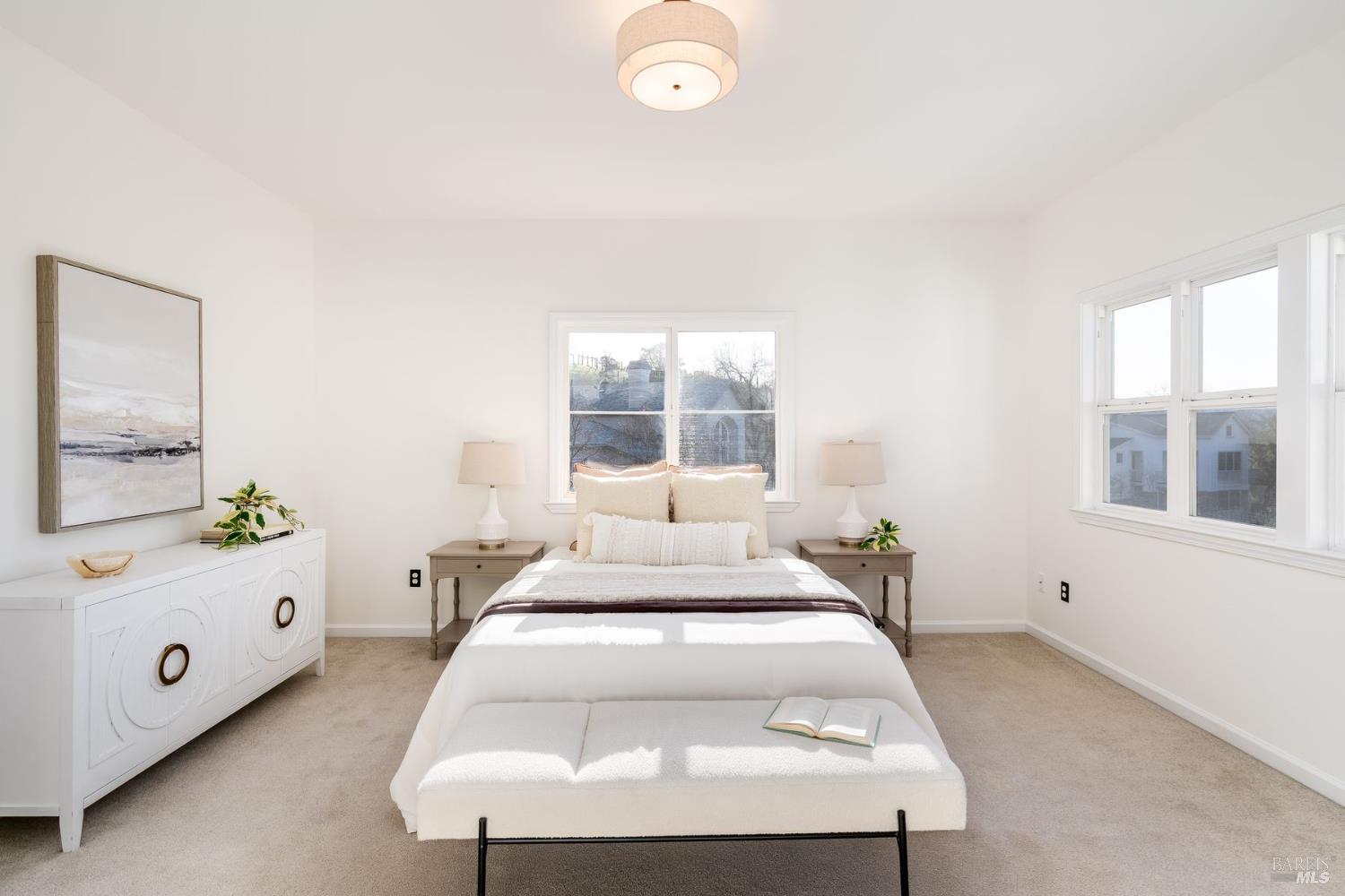 384 Arabian Way Healdsburg, CA 95448 - Photo 28 of 65 Upstairs bedroom with views over Parkland Farms.