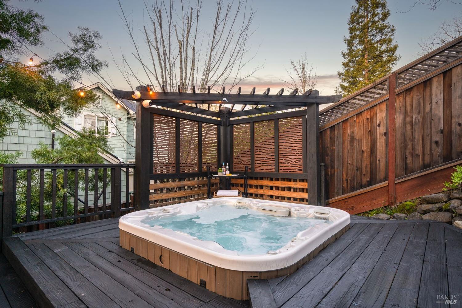 384 Arabian Way Healdsburg, CA 95448 - Photo 50 of 65 Spa steps from the primary bedroom.